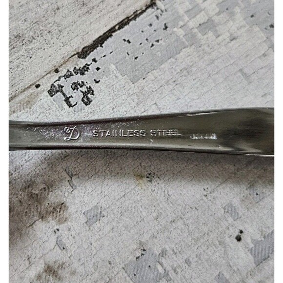 25 Pc Stainless Steel Japan Starburst Star Astral Atomic Flatware Forks Vtg - Picture 2 of 2